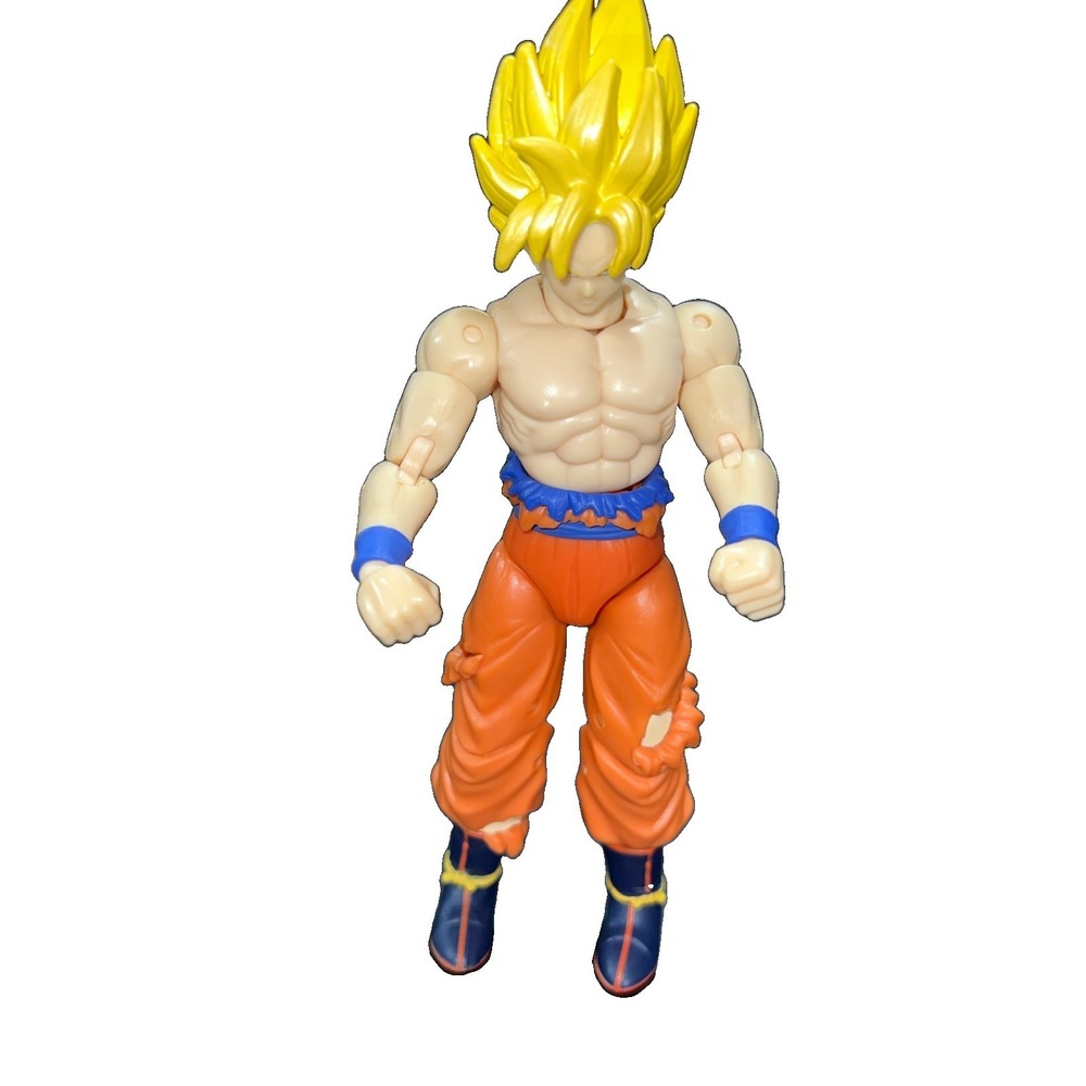 10N29- Dragon Ball Z Super Dragon Stars Super Saiyan Goku Battle Damaged
